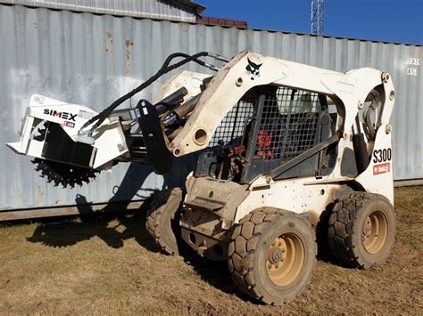 skid steer wheel saw for sale|skid steer mounted concrete saw.